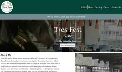 Tres Fest Website